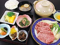 前沢牛すき焼御膳 3,630円